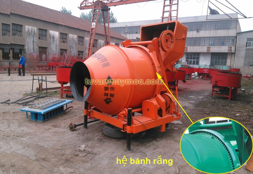 Phụ Kiện và Bảo Trì Máy Trộn Bê Tông 500L