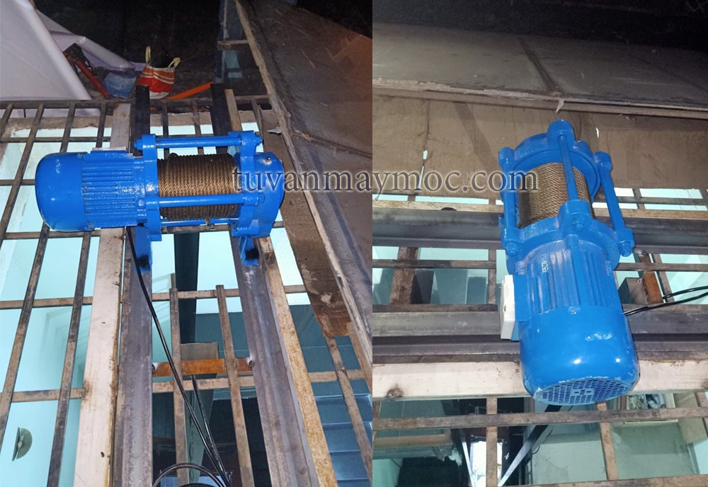 5 tời điện 400kg HOT nhất hiện nay - Đánh giá tời điện 400kg tời có khả năng nâng hạ vật theo phương thẳng đứng hoặc kéo vật theo phương ngang