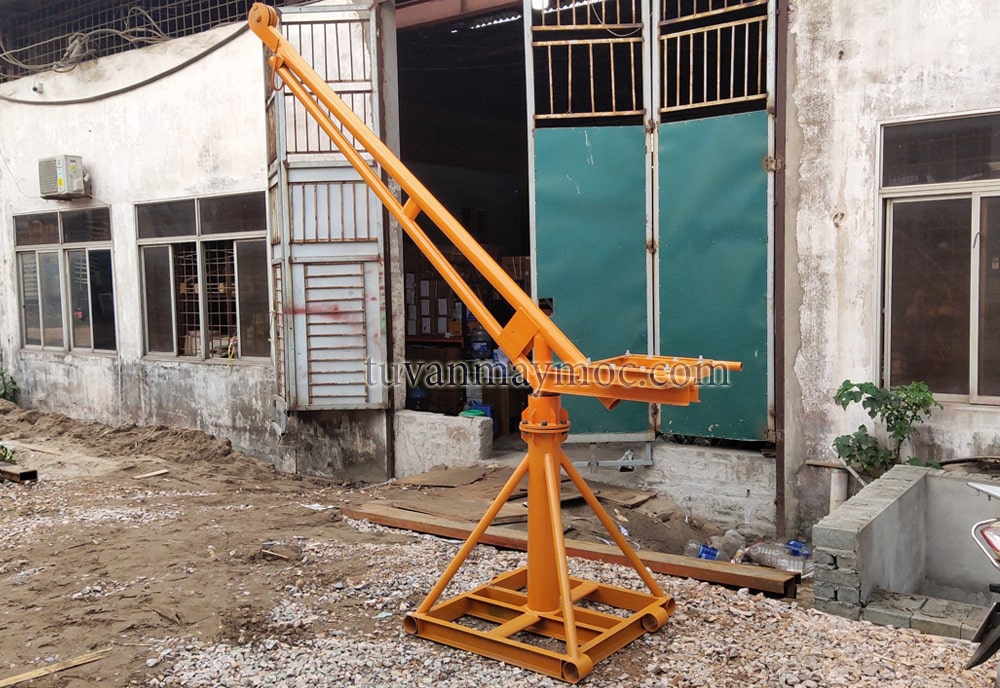 5 tời điện 400kg HOT nhất hiện nay - Đánh giá tời điện 400kg khung cẩu xoay 360 độ KENBO
