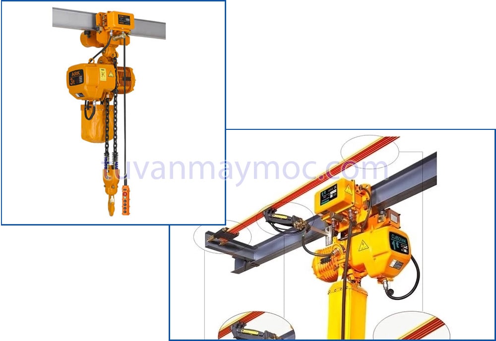 Nên mua pa lăng 2 tấn (2000kg) nào chất lượng tốt nhất?  pa lăng xích điện kenbo kkbb02
