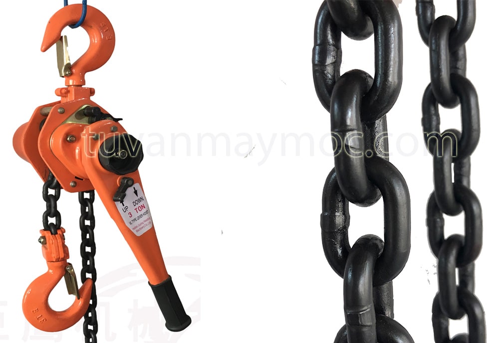 Tìm hiểu về Top 2 pa lăng xích Nitto xích G80