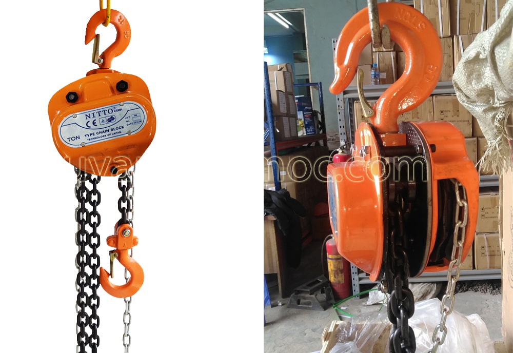 Tư vấn chọn mua pa lăng 500kg chính hãng, giá tốt nhất PA LĂNG NITTO 1 TẤN