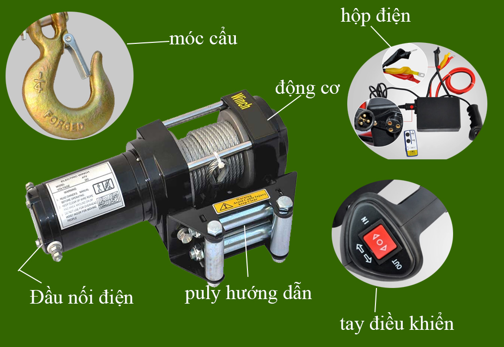 Tư vấn tời điện 24V chi tiết nhất Tư vấn tời điện 24V chi tiết nhất